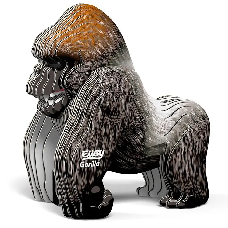 3D puzzel - Wild Dier Gorilla