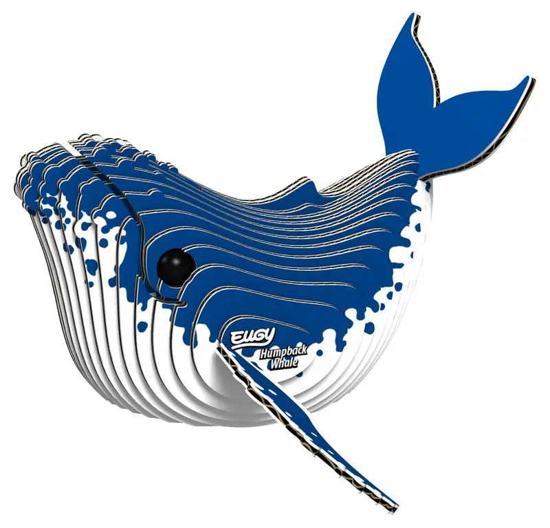 3D puzzel - Zeedier Bultrug Walvis