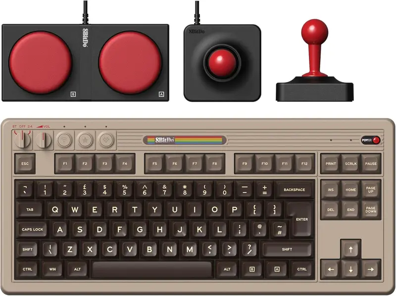 8BitDo Mechanical Keyboard C64 edition ISO
