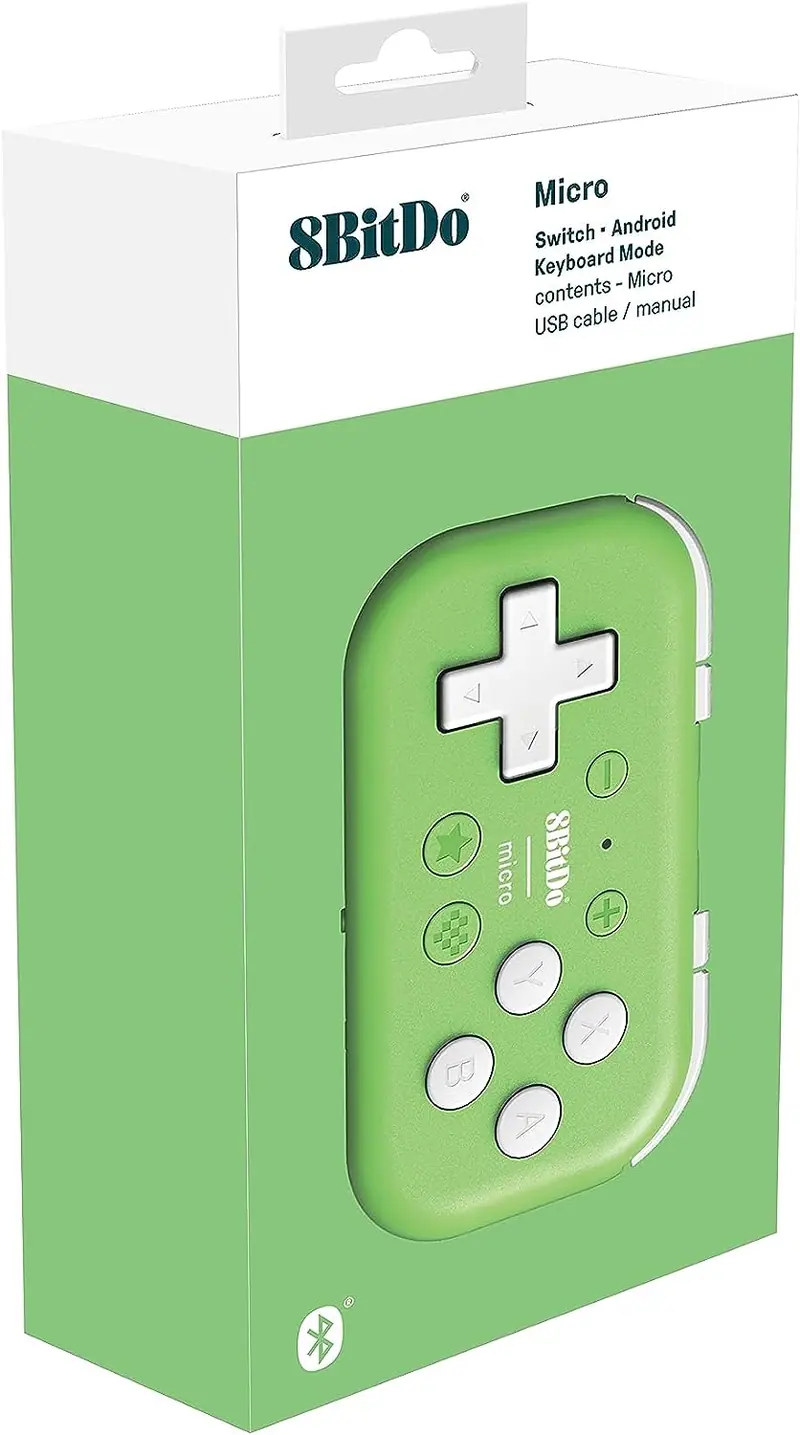 8BitDo micro bluetooth controller green