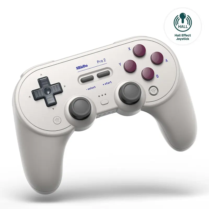 8BitDo Pro 2 Hall effect Bluetooth Controller G Classic Edition