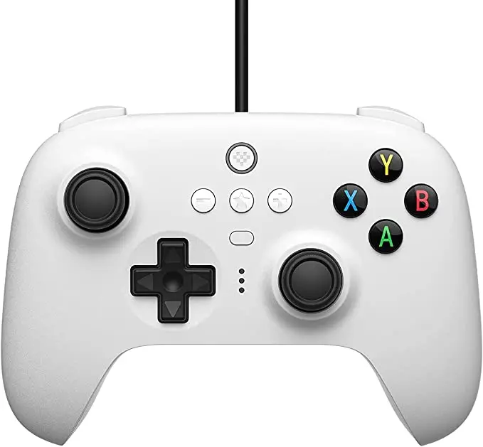 8BitDo Ultimate controller voor Switch, PC, Android wired wit