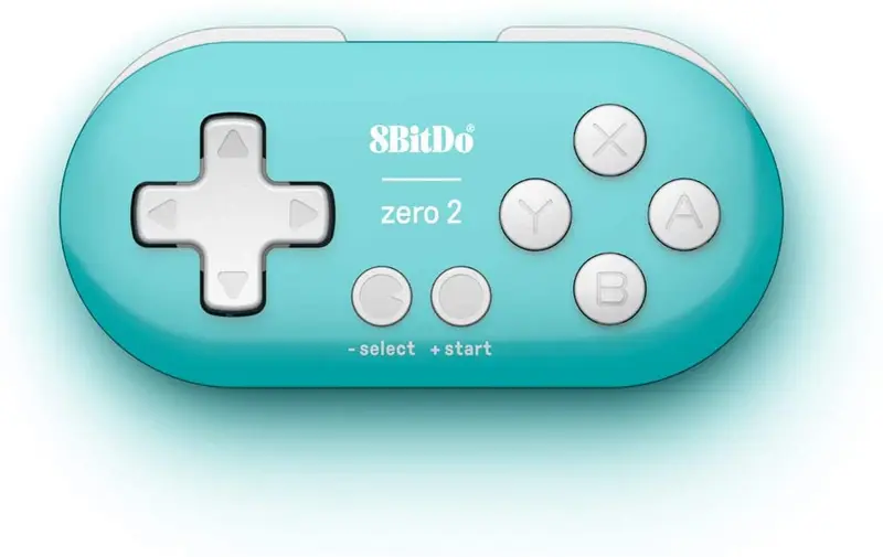 8BitDo Zero 2 bluetooth controller Turquoise Edition