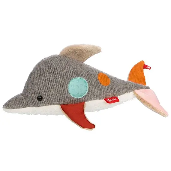 Activiteitenknuffel Dolfijn - 33 cm