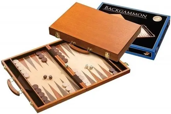 Backgammon Ithaka groot 45x29.5cm