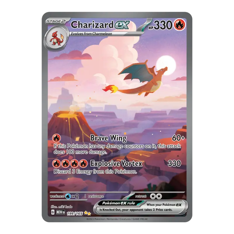 Charizard ex MEW 199/165