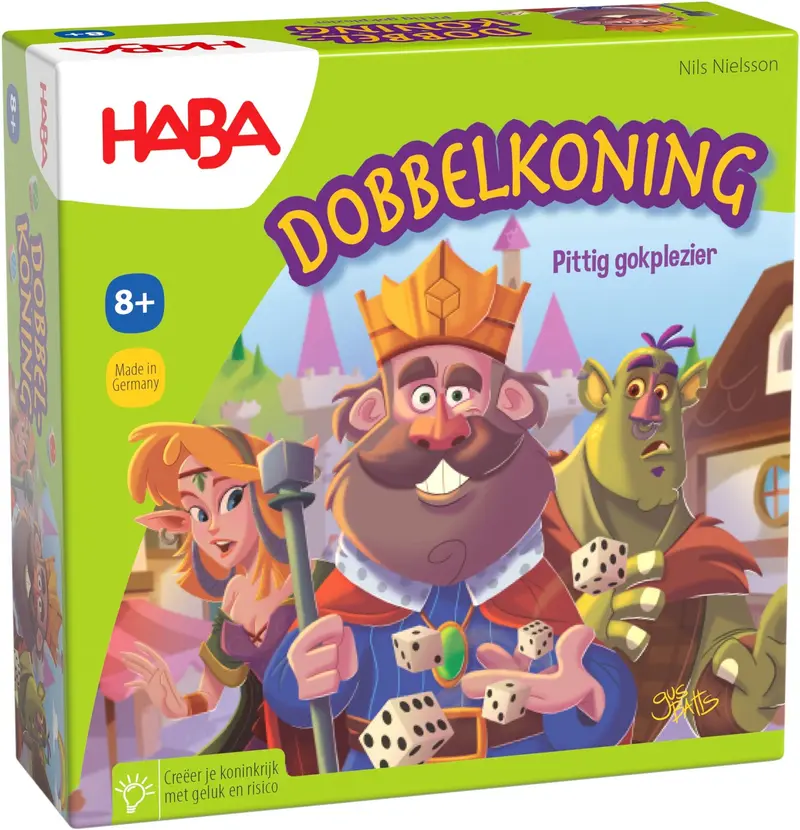 Compact dobbelspel - Dobbelkoning