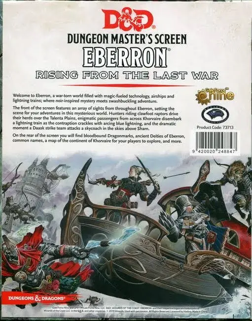 DM Screen - Eberron