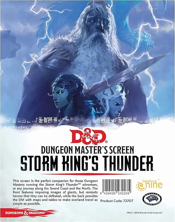 DM Screen - Storm King's Thunder