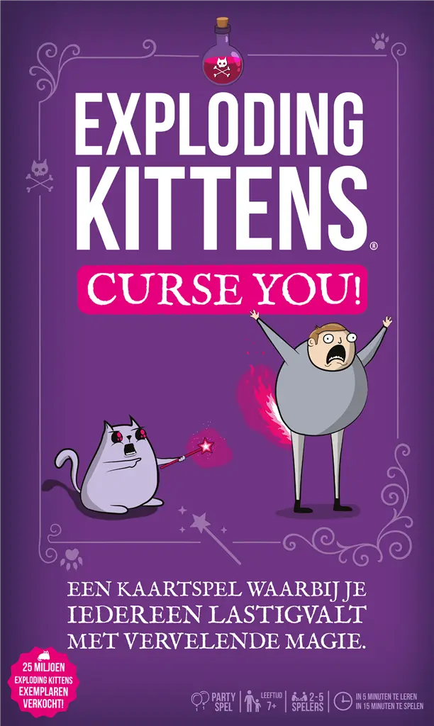 Exploding Kittens Curse You!-nl