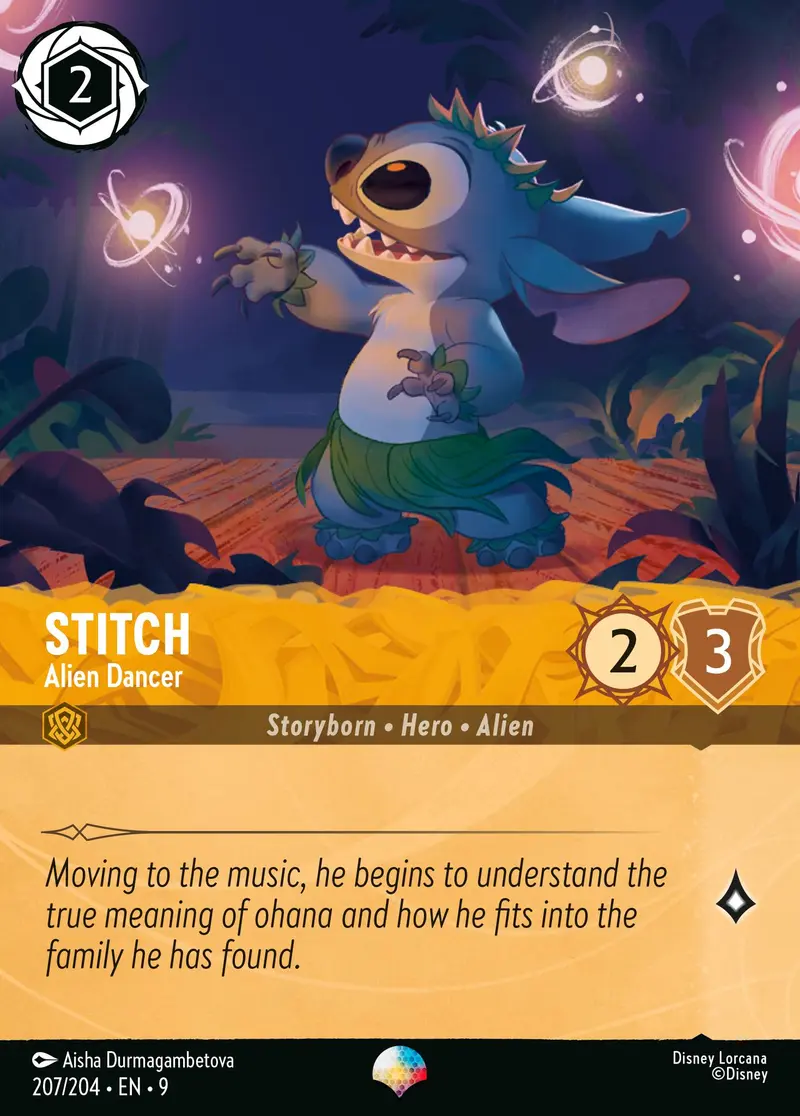 Fabled - 207/204 - Stitch - Alien Dancer