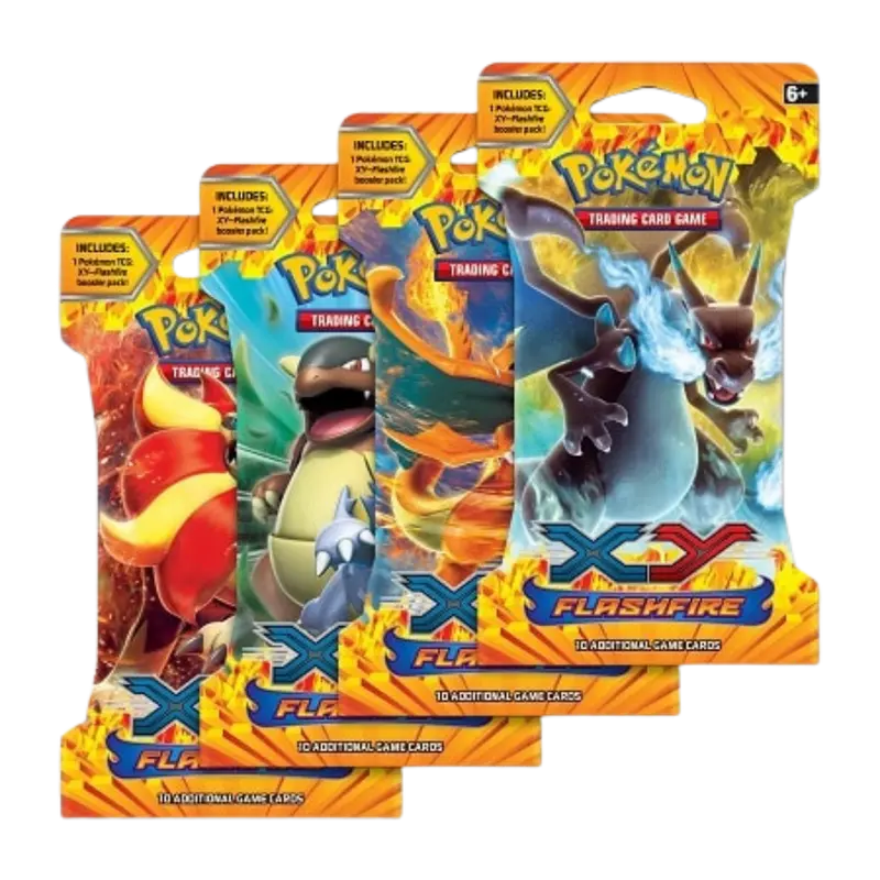 Flashfire Sleeved Booster Pack (1)