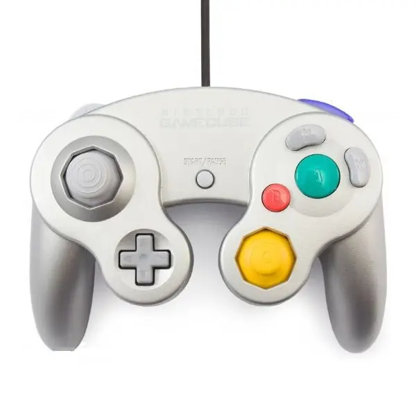 Gamecube controller origineel zilver