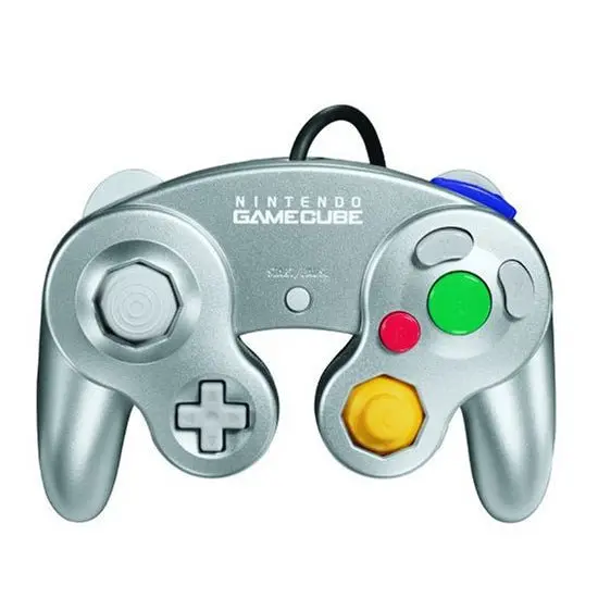 Gamecube controller Platinum silver origineel