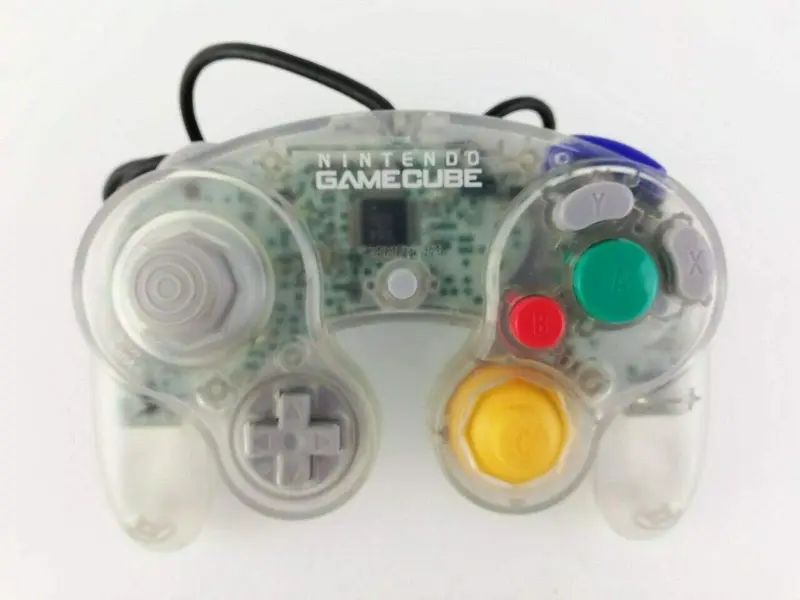 Gamecube controller transparant clear origineel