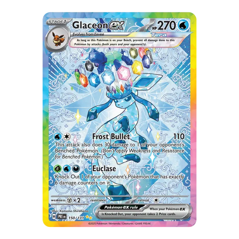 Glaceon ex PRE 150/131