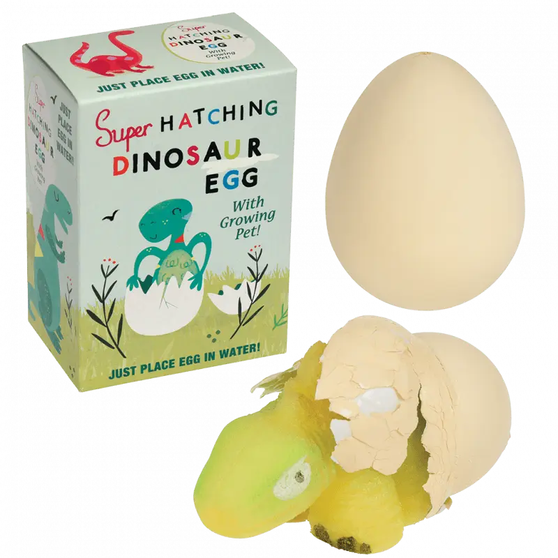 Hatch your own dinosaur egg