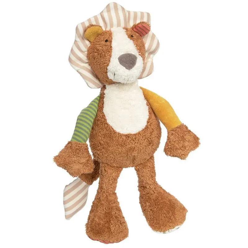 Knuffel Leeuw Lion Patchwork - 30 cm
