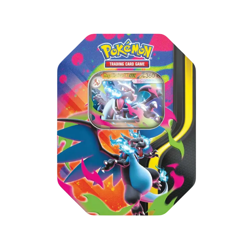 Mega Charizard ex Tin - Mega Charizard X