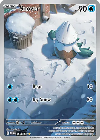 Mega Evolution - 140/132 - Snover
