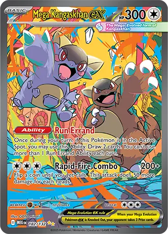 Mega Evolution - 182/132 - Mega Khangaskhan ex