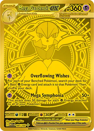 Mega Evolution - 187/132 - Mega Gardevoir ex