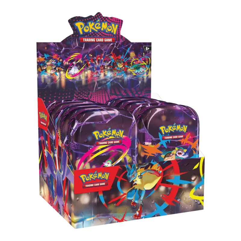 Mega Heroes Mini Tin Display