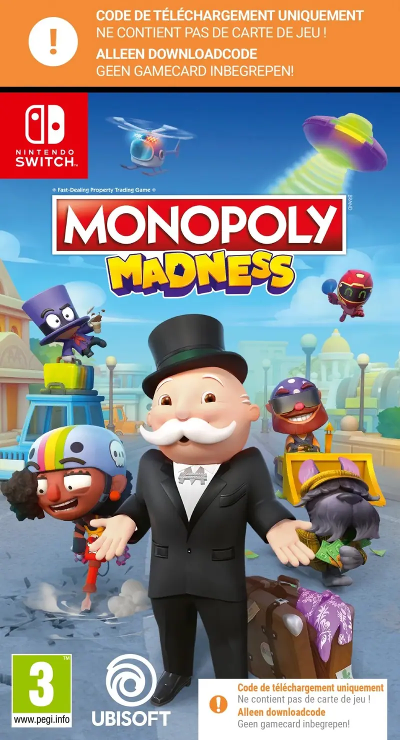 Monopoly Madness (downloadcode in box)