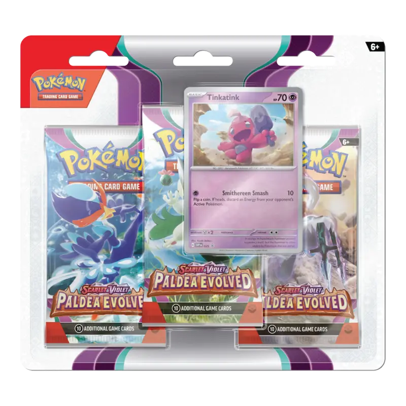 Paldea Evolved 3-Pack Blister