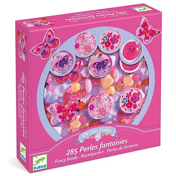 Parelset Vlinders - set van 285