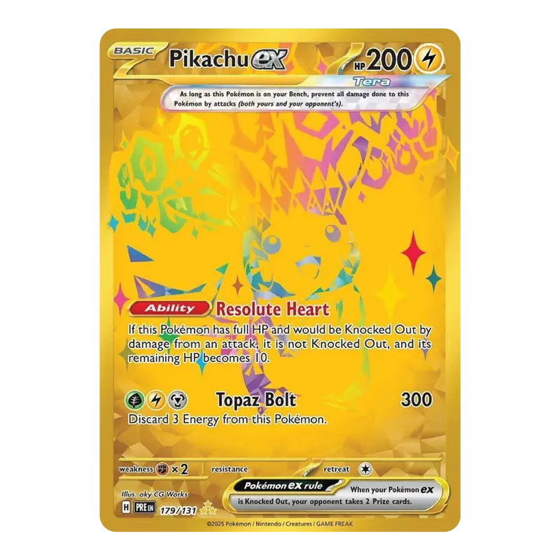 Pikachu ex PRE 179/131