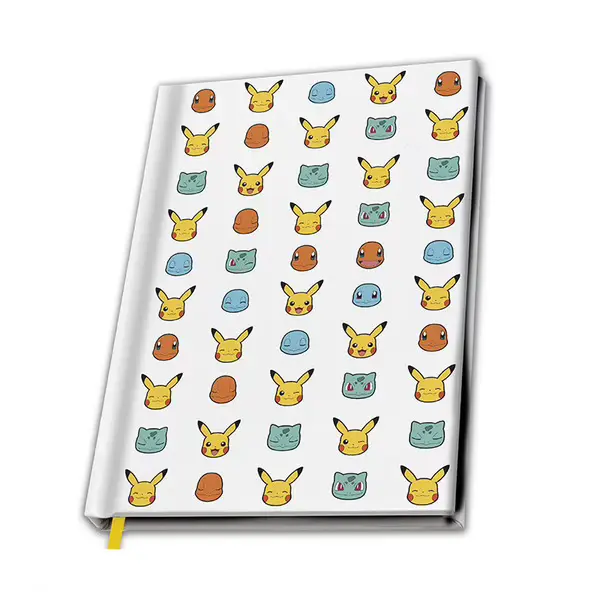 Pokémon Starters Notebook A5