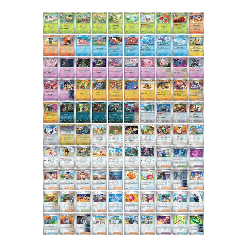 Prismatic Evolutions Poké Ball Reverse Holo Set