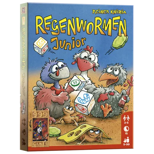 Regenwormen Junior Dobbelspel
