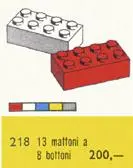 Set 218-2 - 2 x 4 Bricks