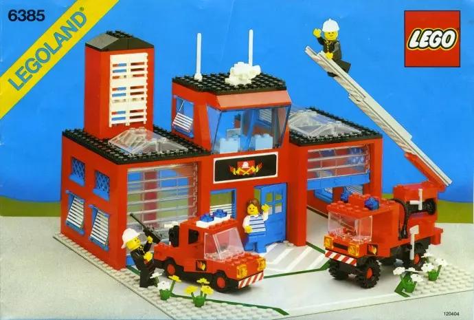 Set 6385 - Fire House-I