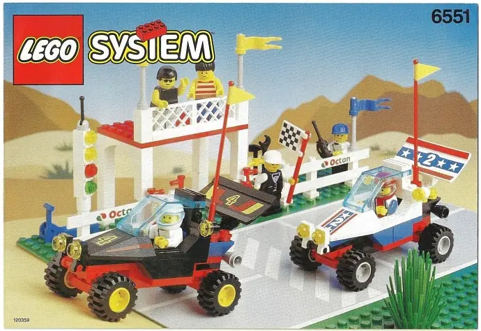 Set 6551 - Checkered Flag 500