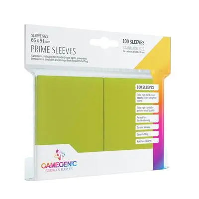 Sleeves Pack Prime Lime (100)
