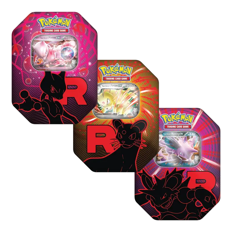 Team Rocket Tin Set