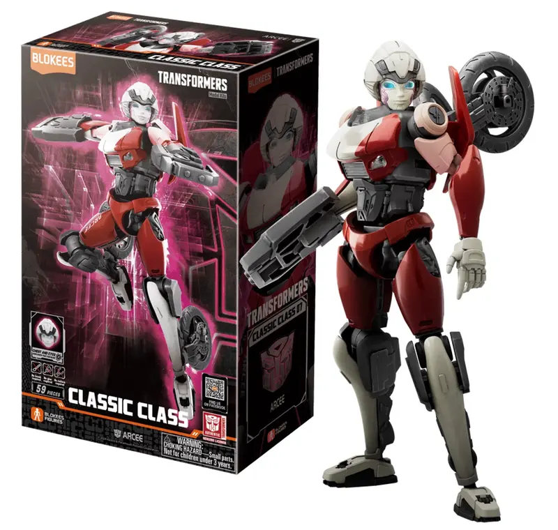 TRANSFORMERS - Arcee - Model Kit Classic Class Blokees