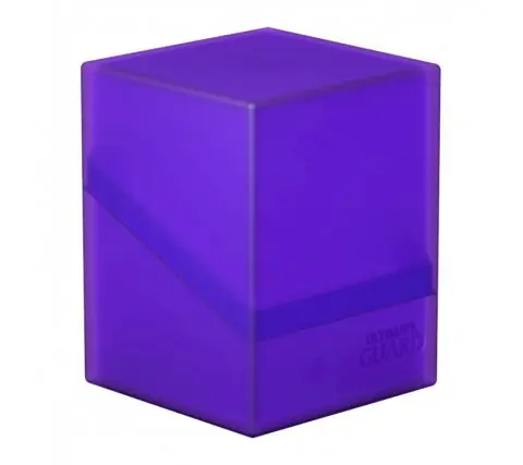 Ultimate Guard Boulder Deck Case 100+ Amethyst  - Deckbox