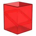 Ultimate Guard Boulder Deck Case 100+ Clear Ruby - Deckbox