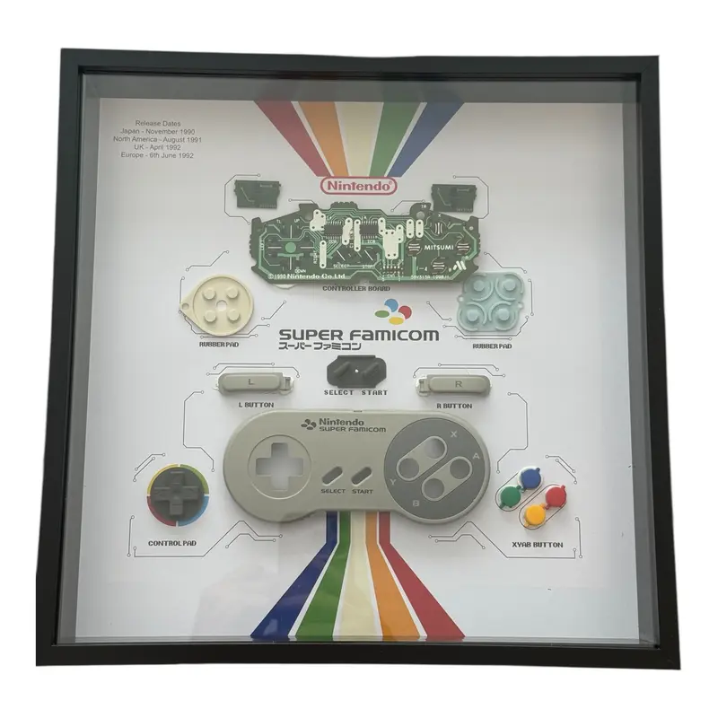 Wall Art - Super Famicom controller