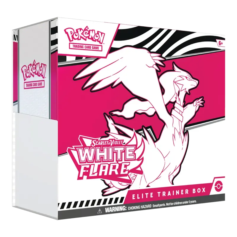 White Flare Elite Trainer Box